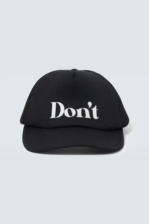 UNDERCOVER Printed mesh-trimmed baseball cap