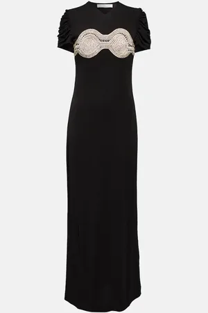 CHRISTOPHER ESBER Embellished jersey maxi dress