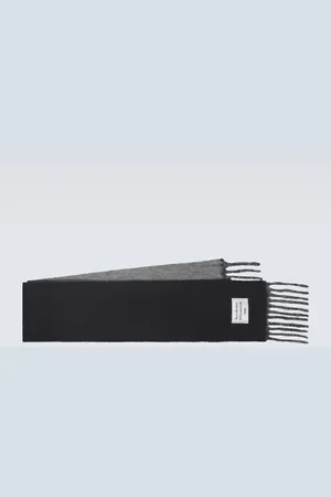 Acne Studios Logo alpaca and wool-blend scarf