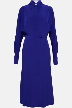 Victoria Beckham Wrap cady midi dress