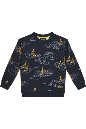 Scotch&Soda Printed cotton sweatshirt