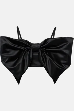 Nina Ricci Duchess bow-detail satin bralette