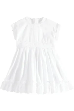 Dolce & Gabbana Baby broderie anglaise cotton poplin dress