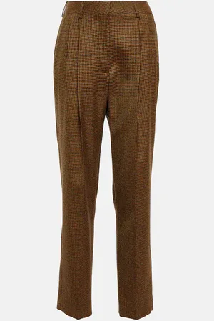 Blazé Milano BlazÃ© Milano Virago high-rise virgin wool straight pants