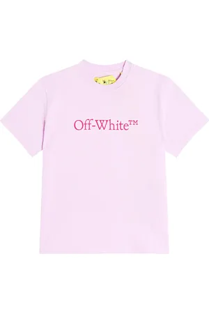 OFF-WHITE Logo cotton jersey T-shirt