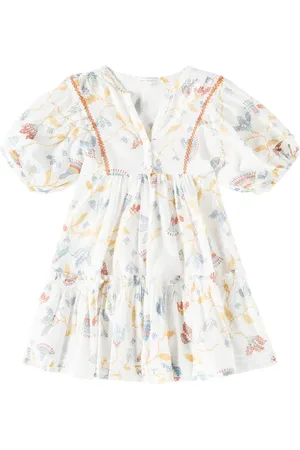 POUPETTE ST BARTH Aria floral cotton-blend dress