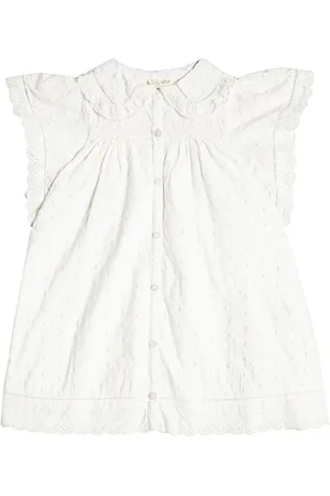 Louise Misha Marla embroidered cotton dress