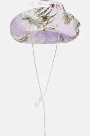 Erdem Floral canvas bucket hat