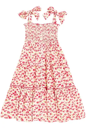 POUPETTE ST BARTH Trini printed shirred dress