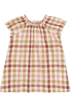 BONPOINT Baby Sidwell gingham cotton dress