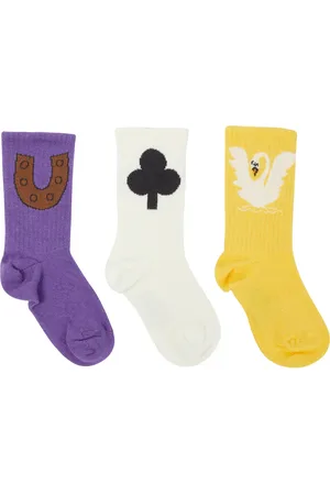 Mini Rodini Set of 3 cotton-blend socks