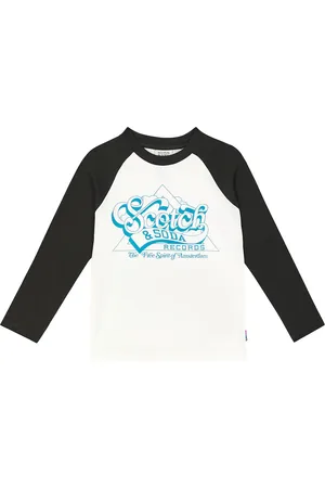 Scotch&Soda Printed cotton jersey T-shirt