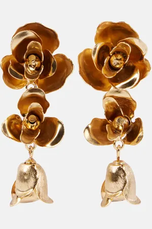 Jennifer Behr Amyrin Small -plated drop earrings