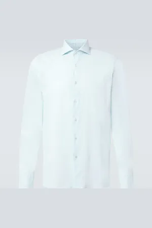 FEDELI Cotton-blend shirt