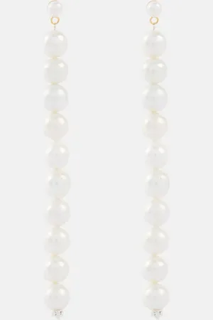 MAGDA BUTRYM Pearl drop earrings