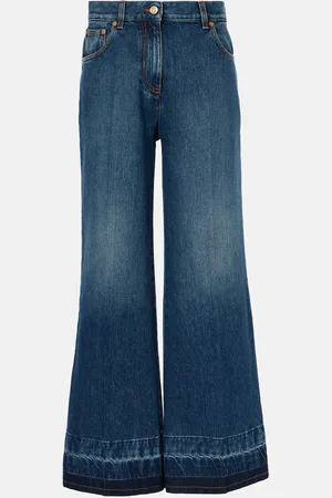 VALENTINO VGold high-rise flared jeans