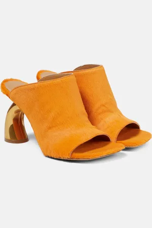 DRIES VAN NOTEN Leather mules