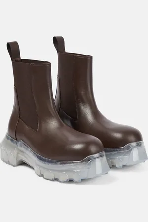 Rick Owens Leather ankle boots