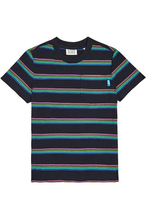 Scotch&Soda Striped cotton jersey T-shirt