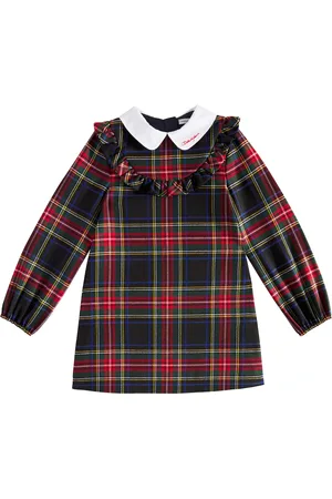 Dolce & Gabbana Plaid wool-blend dress