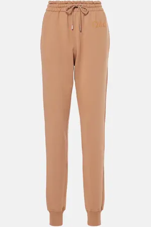 Chloé ChloÃ© Cotton fleece sweatpants
