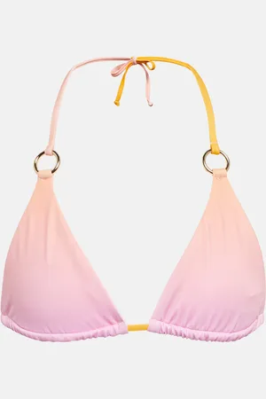 Louisa Ballou Printed bikini top