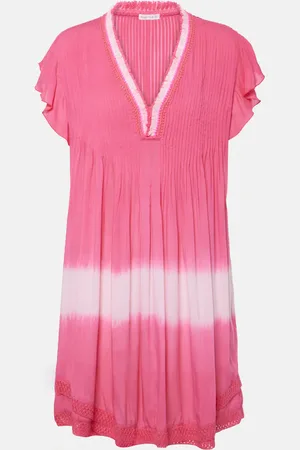 POUPETTE ST BARTH Sasha ruffled pleated minidress