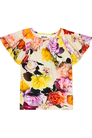 Molo Rachel printed cotton-blend blouse