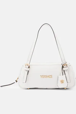 VERSACE Tag Bowling Medium leather shoulder bag