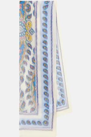 Etro Tosca printed silk scarf