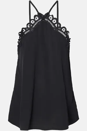 Marant Etoile Elva embroidered crÃªpe top