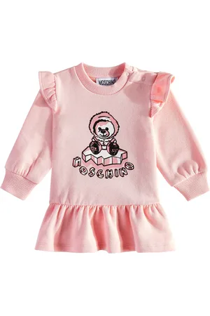 Moschino Baby Teddy Bear cotton dress