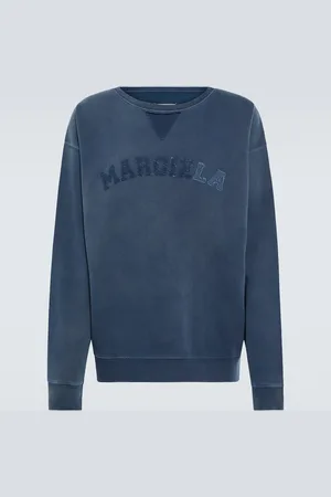 Maison Margiela Logo cotton fleece sweatshirt