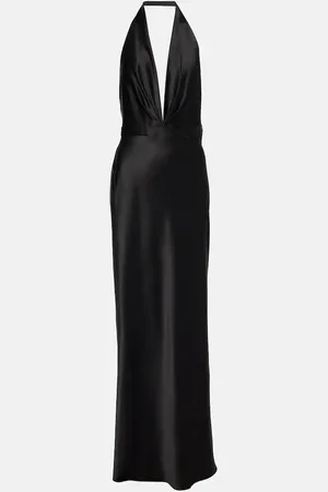 NILI LOTAN Essy silk charmeuse gown