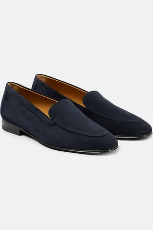 The Row Sophie suede loafers