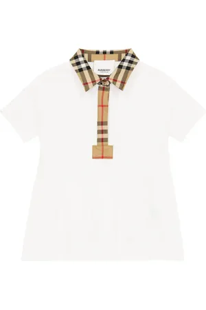 Burberry Baby Vintage Check cotton polo dress