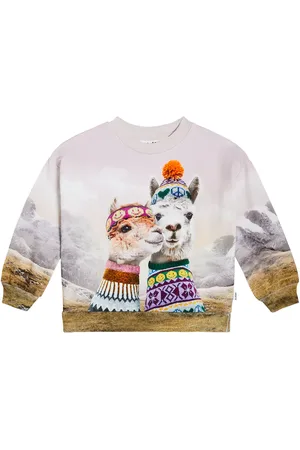 Molo Maxi printed cotton sweatshirt