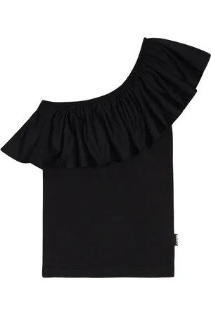 Molo Rebecca one-shoulder cotton top