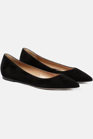 Gianvito Rossi Gianvito suede ballet flats