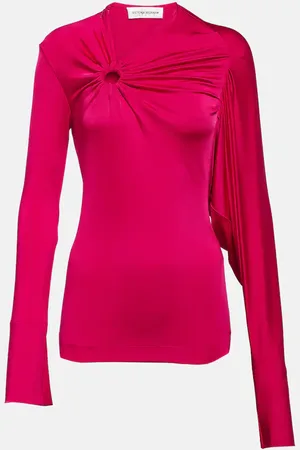 Victoria Beckham Gathered jersey top