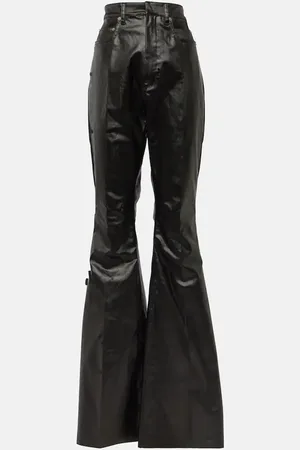 Rick Owens Bolan high-rise bootcut jeans