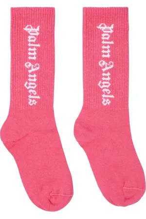 Palm Angels Logo cotton-blend socks