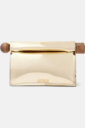 Jacquemus Rond CarrÃ© faux leather clutch
