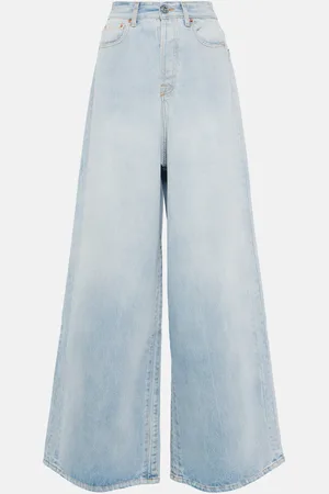 Vetements High-rise wide-leg jeans