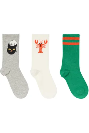 Mini Rodini Set of 3 cotton-blend socks