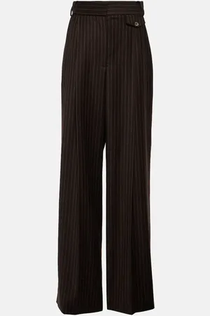 The Mannei Jafr high-rise wool wide-leg pants