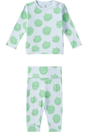 Stella McCartney Cotton jersey sweatshirt and leggings set