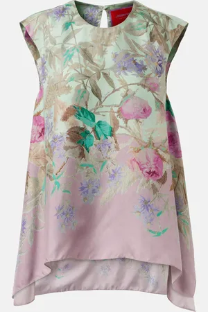 La DoubleJ San Carlo floral silk top