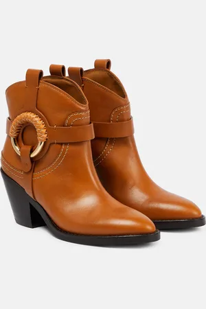 See by Chloé See By ChloÃ© Hana leather cowboy boots