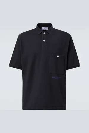 Stone Island Marina cotton jersey polo shirt